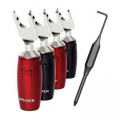 AUDIOQUEST spc 1007 Series Multi-Spade Silver set of 4 – techzone.com.ua