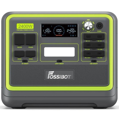 Зарядная станция Fossibot F2400 Green – techzone.com.ua