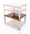 Модуль стійки NEO Quattron Segment 272mm Glossy Walnut + stainless steel 1 – techzone.com.ua