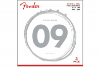 Струны для электрогитар FENDER ORIGINAL 150'S 009-.042 PURE NICKEL GUITAR STRINGS - 3 PACK