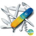 Складной нож Victorinox HUNTSMAN UKRAINE Желто-синий рисунок 1.3713.7.T3100pw 2 – techzone.com.ua