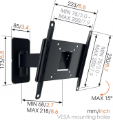 Крепёж настенный Vogels MA2030 4 – techzone.com.ua Крепёж настенный Vogels MA2030 4 – techzone.com.ua