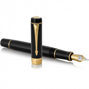 Ручка перьевая Parker DUOFOLD Classic Black GT FP18 F 92 001 3 – techzone.com.ua Ручка перьевая Parker DUOFOLD Classic Black GT FP18 F 92 001 3 – techzone.com.ua