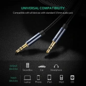 Кабель Ugreen AV112 3.5mm Male to 3.5mm Male Cable Gold Plated Metal Case with Braid 1m Blue (10685) 7 – techzone.com.ua Кабель Ugreen AV112 3.5mm Male to 3.5mm Male Cable Gold Plated Metal Case with Braid 1m Blue (10685) 7 – techzone.com.ua