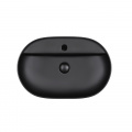 Раковина-чаша Qtap Scorpio 610x400x120 Matt black з донним клапаном QT142203MBMB 1 – techzone.com.ua