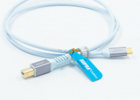Кабель Supra USB 2.0 С-B BLUE 3M (1001909967) 1 – techzone.com.ua