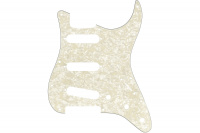 FENDER 11-HOLE MODERN-STYLE STRATOCASTER S/S/S PICKGUARDS AGED WHITE MOTO Пікгард
