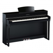 Піаніно YAMAHA Clavinova CLP-735 (Polished Ebony) 1 – techzone.com.ua