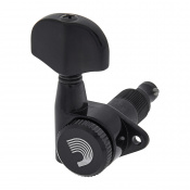 D'ADDARIO PWAT-332L AUTO-TRIM TUNING MACHINES (3 Per side, Black) 1 – techzone.com.ua