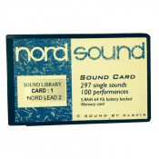 Программное обеспечение Clavia Sound Library 1 Nord 2