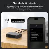 WiFi Music Streamer Arylic S10+ Wireless Mini Stereo Preamplifier 2 – techzone.com.ua