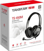Навушники Takstar TS-450M (2nd Gen) Black 3 – techzone.com.ua Навушники Takstar TS-450M (2nd Gen) Black 3 – techzone.com.ua