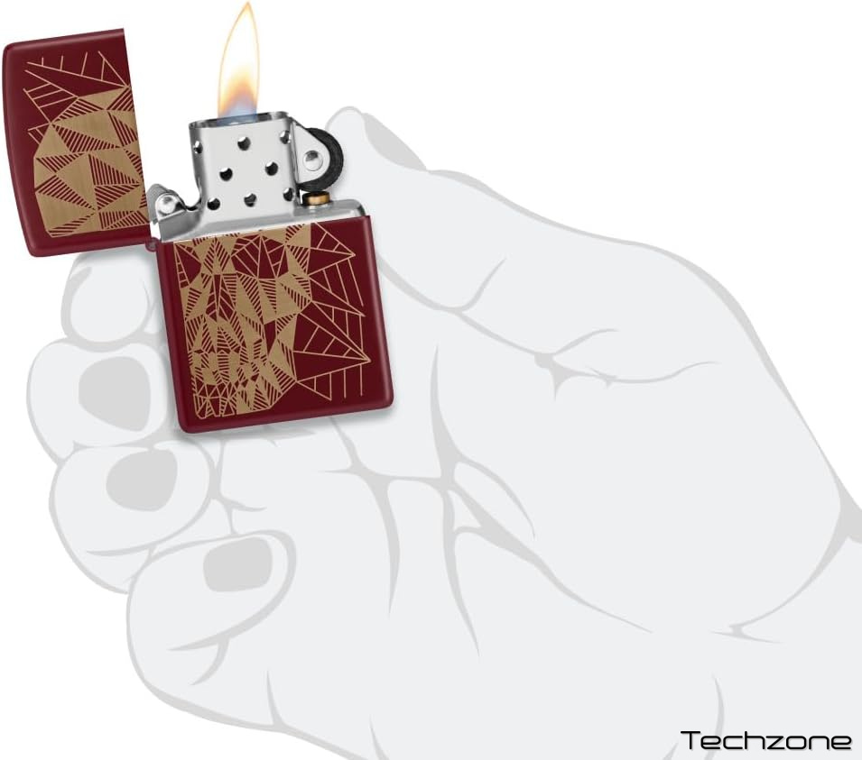 Запальничка Zippo 46021 Geometric Skull Design 46835 4 – techzone.com.ua Запальничка Zippo 46021 Geometric Skull Design 46835 4 – techzone.com.ua