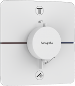 HANSGROHE SHOWER SELECT COMFORT Q термостат для 2х потребителей, СМ, цвет белый матовый 15583700