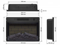 Електрокамін ArtiFlame AF23BS 5 – techzone.com.ua Електрокамін ArtiFlame AF23BS 5 – techzone.com.ua