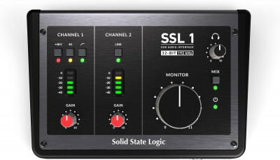 USB аудіоінтерфейс Solid State Logic SSL 1 – techzone.com.ua