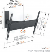 Крiплення настiнне VOGELS TVM 1623 Чорний (1816230) 7 – techzone.com.ua Крiплення настiнне VOGELS TVM 1623 Чорний (1816230) 7 – techzone.com.ua