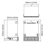 Вбудований сабвуфер B&W ISW-3 4 – techzone.com.ua Вбудований сабвуфер B&W ISW-3 4 – techzone.com.ua