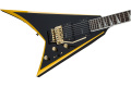 JACKSON X SERIES RHOADS RRX24 BLACK WITH YELLOW BEVELS Електрогітара 3 – techzone.com.ua