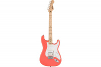 SQUIER BY FENDER SONIC STRATOCASTER HSS MN TAHITY CORAL Электрогитара