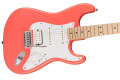 SQUIER BY FENDER SONIC STRATOCASTER HSS MN TAHITY CORAL Електрогітара 3 – techzone.com.ua