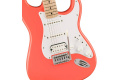 SQUIER BY FENDER SONIC STRATOCASTER HSS MN TAHITY CORAL Електрогітара 4 – techzone.com.ua
