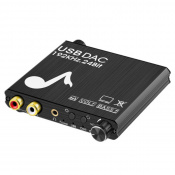 ЦАП та підсилювач для навушників FX-Audio USB DAC Black