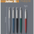 Ручка шариковая Parker JOTTER XL Monochrome Black BT BP Трезубец 12432_TR 4 – techzone.com.ua