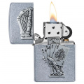 Запальничка Zippo 207 Dead Man's Hand Emblem 49536 3 – techzone.com.ua