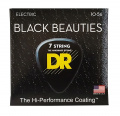 DR Strings BLACK BEAUTIES Electric - Medium 7-String (10-56) 1 – techzone.com.ua