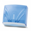 Диспенсер для бумажных полотенец Afacan Plastik 3-сложений голубой прозрачный ZHA-2 108 – techzone.com.ua