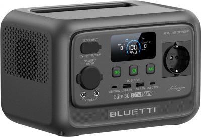 Зарядная станция Bluetti Elite 30 V2 600W 288Wh (P-EL30V2-EU-GY-BL-010) – techzone.com.ua