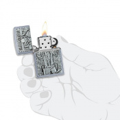 Запальничка Zippo 207 Saloon Skull Emblem 49298 4 – techzone.com.ua Запальничка Zippo 207 Saloon Skull Emblem 49298 4 – techzone.com.ua