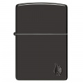 Запальничка Zippo 46362 Armor High Polish Black Flame Design 46402 2 – techzone.com.ua