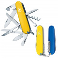 Складной нож Victorinox HUNTSMAN UKRAINE желто-синий 1.3713.8.2 1 – techzone.com.ua