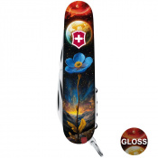 Складной нож Victorinox SPARTAN DESIGN Звездный цветок 1.3603.3.R2050pk 6 – techzone.com.ua