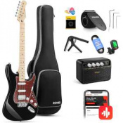 Donner Music DST-152 Electric Guitar Kit Black EC1416