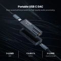 USB ЦАП/підсилювач для навушників Fosi Audio DS1 3 – techzone.com.ua