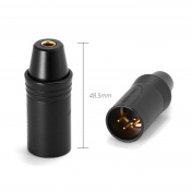 Адаптер DD HiFi XLR44B (XLR 4pin to 4.4mm) 4 – techzone.com.ua Адаптер DD HiFi XLR44B (XLR 4pin to 4.4mm) 4 – techzone.com.ua