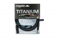 Кабель мікрофонний KLOTZ TITANIUM STARQUAD ANALOG AUDIO CABLE WITH MALE XLR TO BALANCED JACK PLUG 1,5 M