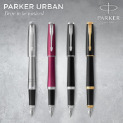 Ручка перьевая Parker URBAN Muted Black CT FP F 30 111 6 – techzone.com.ua Ручка перьевая Parker URBAN Muted Black CT FP F 30 111 6 – techzone.com.ua