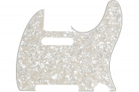 FENDER 8-HOLE MOUNT MULTI-PLY TELECASTER PICKGUARDS WHITE AGED PEARLOID Пікгард