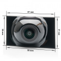Камера переднего вида C8147W широкоугольная (М. BENZ E class 2016-2019) 5 – techzone.com.ua