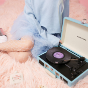 Проигрыватель виниловых пластинок Crosley Cruiser Deluxe Turquoise (CR8005D-TQ) 4 – techzone.com.ua