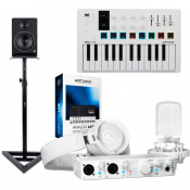 Стартовий набір для музиканта Arturia MiniFuse Recording Pack + Arturia MiniLab 3 + Arturia Analog Lab + Prodipe Pro 5 V3 + Maximum Acoustics SMS (White) 1 – techzone.com.ua