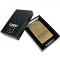 Запальничка Zippo 201FB Stamp Antiqued Brass 28994 4 – techzone.com.ua