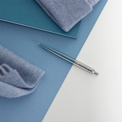 Ручка шариковая Parker JOTTER Waterloo Blue CT BP блистер 16 836 4 – techzone.com.ua Ручка шариковая Parker JOTTER Waterloo Blue CT BP блистер 16 836 4 – techzone.com.ua