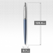 Ручка шариковая Parker JOTTER Waterloo Blue CT BP блистер 16 836 5 – techzone.com.ua Ручка шариковая Parker JOTTER Waterloo Blue CT BP блистер 16 836 5 – techzone.com.ua