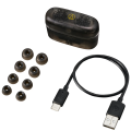 Навушники Audio-Technica ATH-CKS30TW+TBK Transparent Black 8 – techzone.com.ua