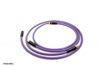 Кабель Melodika MD2R05 Purple 2RCA - 2RCA 0,5m 4 – techzone.com.ua